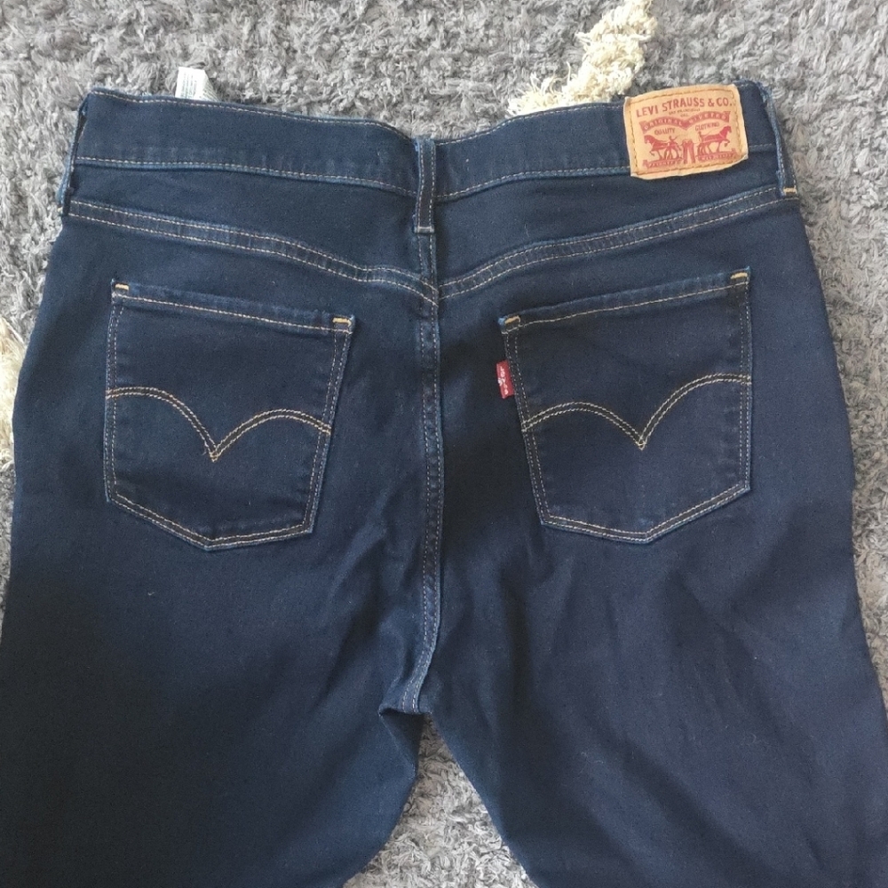 Levi's Blue Skinny Jeans with Sleek Silhouette